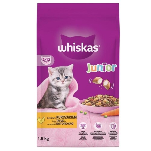 Whiskas Tavuklu Yavru Kedi Maması 1,9 kg - 1