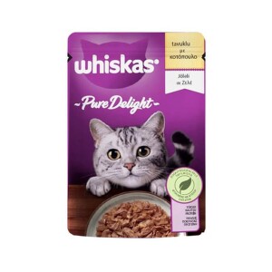 Whiskas Pure Delight Güveç Tavuklu Yetişkin Kedi Konserve Maması 85 gr - Whiskas