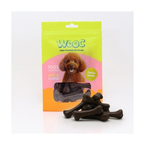 Wooc Dental Kemik Köpek Ödülü 75 Gr - 1