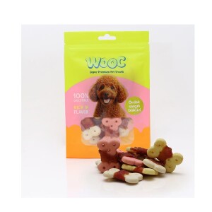Wooc Ördek Sargılı Bisküvi Köpek Ödülü 75 Gr - Wooc