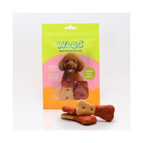 Wooc Ördekli But Bisküvi Köpek Ödülü 75 Gr - 1