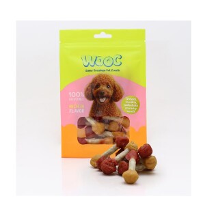 Wooc Ördekli Tavuklu Balkabaklı Köpek Ödülü 75 Gr - Wooc