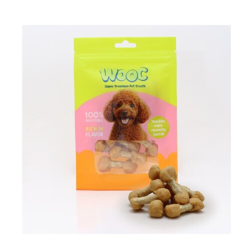 Wooc Tavuk Mini Munchy Kemik Köpek Ödülü 75 Gr - 1