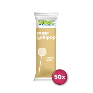Wooc Tavuklu Lollipop Kedi Ödül Maması 50'li - Wooc