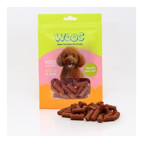 Wooc Tavuklu Mini Stick Köpek Ödülü 75 Gr - 1